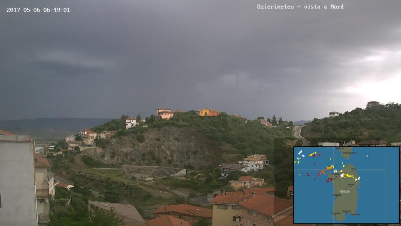 temporali sardegna - Temporali in Sardegna, come mai?