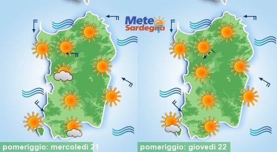 Nuova accelerazione estiva nei prossimi giorni.