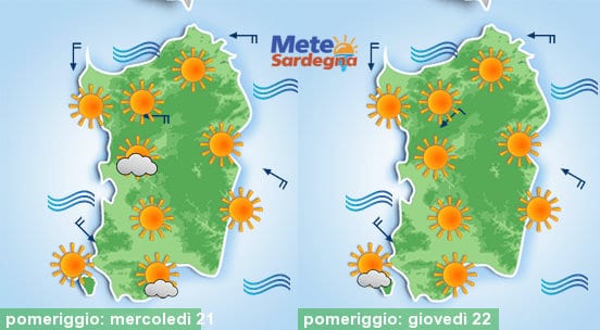 Meteo sardegna 14 - Anticiclone africano in gran forma: verso i 40°C nel weekend