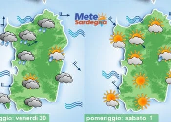 Meteo sardegna 22 350x250 - Il caldo concederà una tregua nel weekend: temperature giù