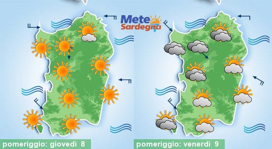 Meteo sardegna 3 - Dopo il Maestrale, tornerà il gran caldo