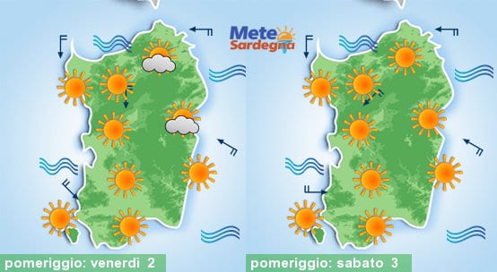Si profila un weekend all'insegna del bel tempo estivo. Poi avremo un significativo cambiamento.
