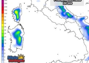 Piogge 350x250 - Possibili forti temporali anche oggi pomeriggio