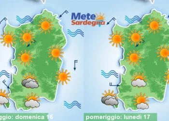Meteo sardegna 11 350x250 - Il caldo concederà una tregua nel weekend: temperature giù