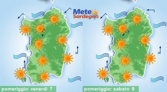 Caldo sempre più intenso nei prossimi giorni!