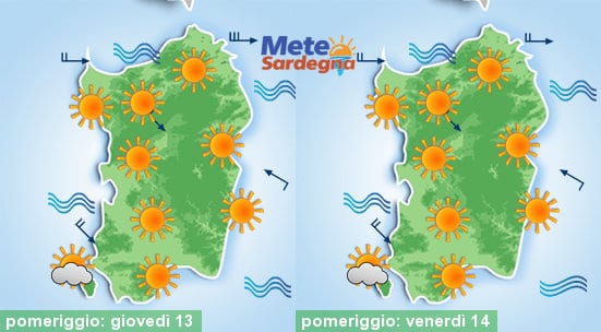 Prosegue il periodo di bel tempo, ma perlomeno registreremo una progressiva diminuzione delle temperature.