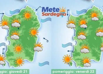 Meteo 350x250 - Arrivano altre piogge e temporali
