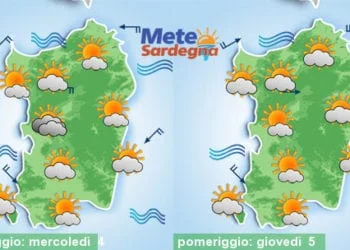 Meteo sardegna 350x250 - Il caldo concederà una tregua nel weekend: temperature giù