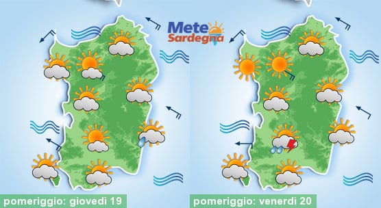 Giovedì e venerdì avremo piogge e temporali? Le ipotesi in gioco.