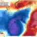 Anomalie termiche 75x75 - Irruzione artica nel fine settimana: prima neve a bassa quota
