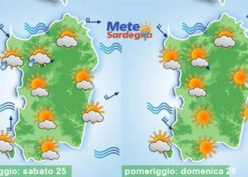 Meteo sardegna 14 350x250 - Weekend col sole, ma domenica vento