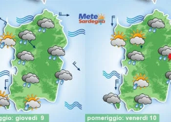 Meteo sardegna 3 350x250 - Novità meteo marzo, vediamo quanto durerà ancora il maltempo e l’inverno