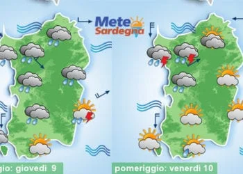 Meteo sardegna 4 350x250 - Temperature scese fino a 6°C, prossima notte farà più freddo