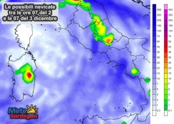 Neve 1 350x250 - Previsione neve per stasera: quote e accumuli