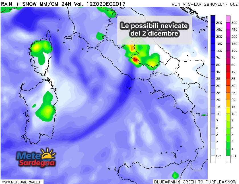 Neve - Irruzione artica nel fine settimana: prima neve a bassa quota