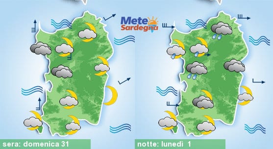 Meteo Sardegna 2 1 - Meteo 31 dicembre - 01 gennaio: cosa ci aspetta?