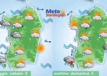Meteo sardegna 350x250 - Weekend col sole, ma domenica vento