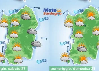 Meteo sardegna 17 350x250 - Weekend col sole, ma domenica vento