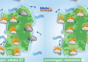 Meteo sardegna 18 350x250 - Dalle piogge al freddo artico e alla neve. Come proseguirà poi meteo di febbraio?