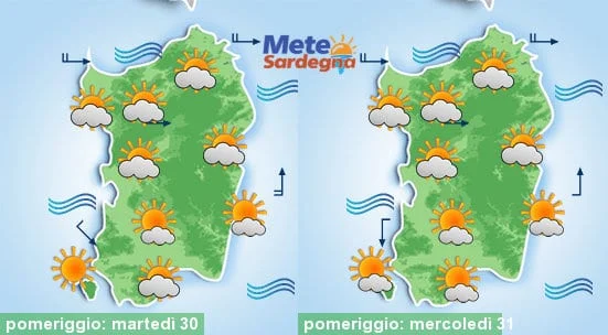 Gennaio terminerà con l'Anticiclone. Possibilità di freddo nel weekend Meteo sardegna 19 - Gennaio terminerà con l'Anticiclone. Possibilità di freddo nel weekend