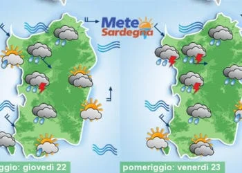 Meteo sardegna 15 350x250 - Perché è così difficile per il gelo raggiungere la Sardegna?