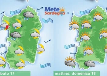 Meteo sardegna 5 350x250 - Neve in collina e per la prossima settimana ipotesi gelo