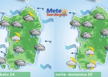 Meteo sardegna 7 350x250 - Il meteo per il weekend di Carnevale