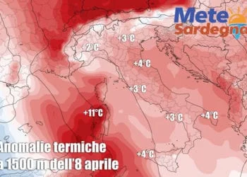 Anomalie termiche 350x250 - Clou del caldo africano, ma sarà grande svolta meteo la prossima settimana