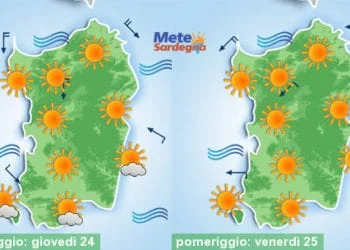 Meteo sardegna 10 350x250 - Sole, caldo, insomma estate