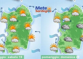 Meteo sardegna 7 350x250 - Il meteo per il weekend di Carnevale