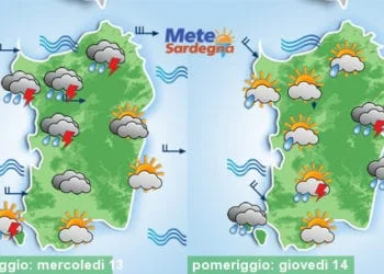 Meteo sardegna 4 350x250 - Il caldo concederà una tregua nel weekend: temperature giù