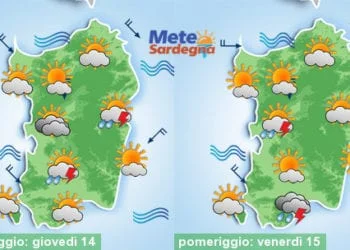 Meteo sardegna 5 350x250 - Il meteo per il weekend di Carnevale