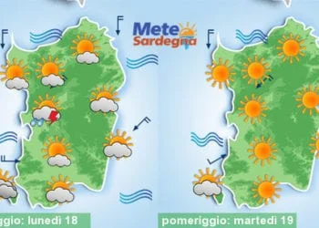 Meteo sardegna 6 350x250 - Meteo da tarda estate, ma nel weekend possibile maltempo
