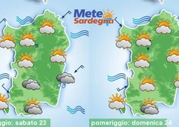Meteo sardegna 9 350x250 - Il meteo per il weekend di Carnevale