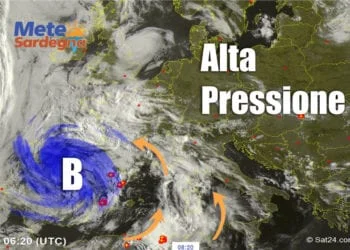 Meteosardegna 350x250 - Graduale cambiamento meteo: torna la pioggia