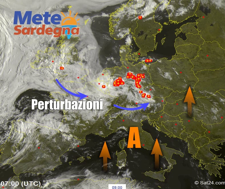 Meteosat - Meteo weekend: farà caldo, sarà estate