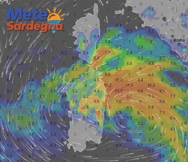 Meteo sardegna maltempo - Sardegna a rischio fortissimo maltempo