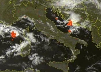 Meteosat sardegna 350x250 - Ancora caldo, ma anche un po' d'instabilità