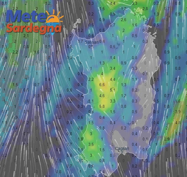 Meteo sardegna 7 - Temporanea fiammata calda precede il maltempo