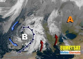 meteosat 1 350x250 - Meteo weekend: farà freddo e potrebbe peggiorare