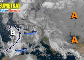 meteosat 2 350x250 - Meteo weekend: farà freddo e potrebbe peggiorare