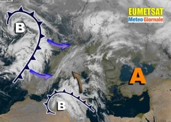 meteosat 350x250 - Meteo weekend: farà freddo e potrebbe peggiorare