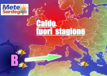 meteo caldo e afoso che cambia settimana prossima 350x250 - E' notte tropicale in Sardegna: temporali sparsi. Va peggio del previsto.