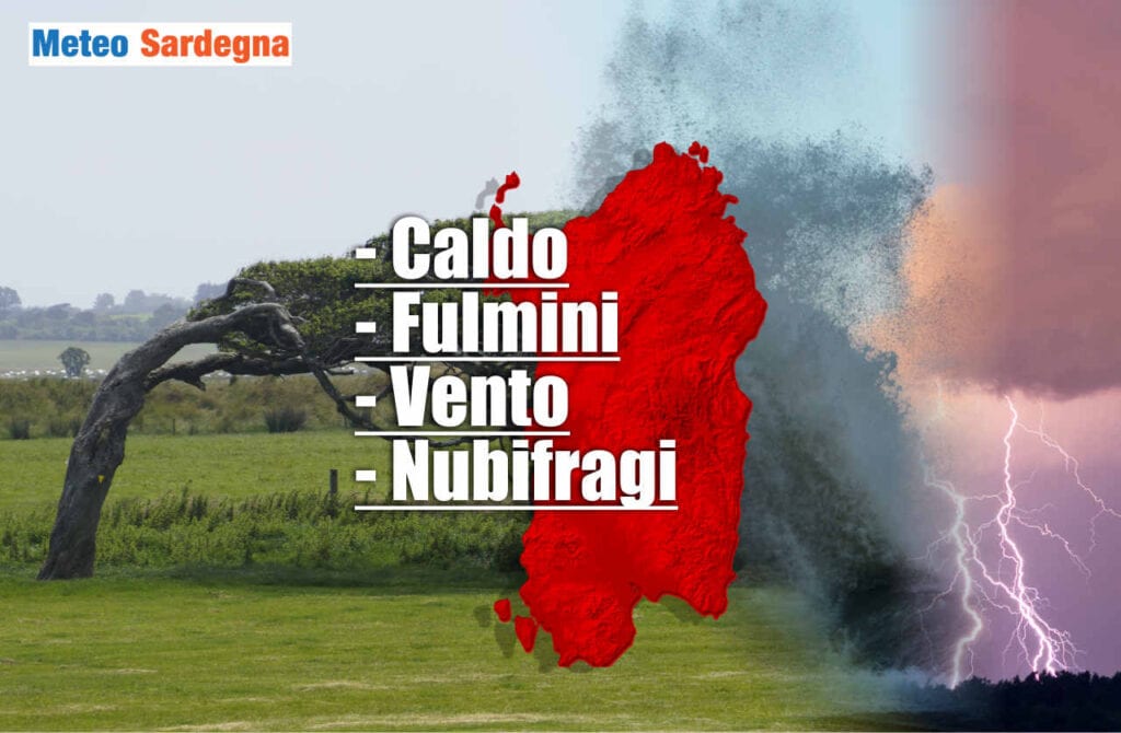 meteo estremo di sardegna 1024x670 - Sardegna, sarà meteo molto insolito per settembre. Tropicalizzazione del clima