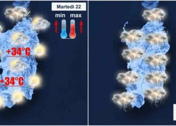 meteo prossimi giorni sardegna caldo tropicale e poi temporali 350x250 - Meteo con caratteristiche dei TROPICI Sardegna. PEGGIO da Giovedì: poi Refrigerio