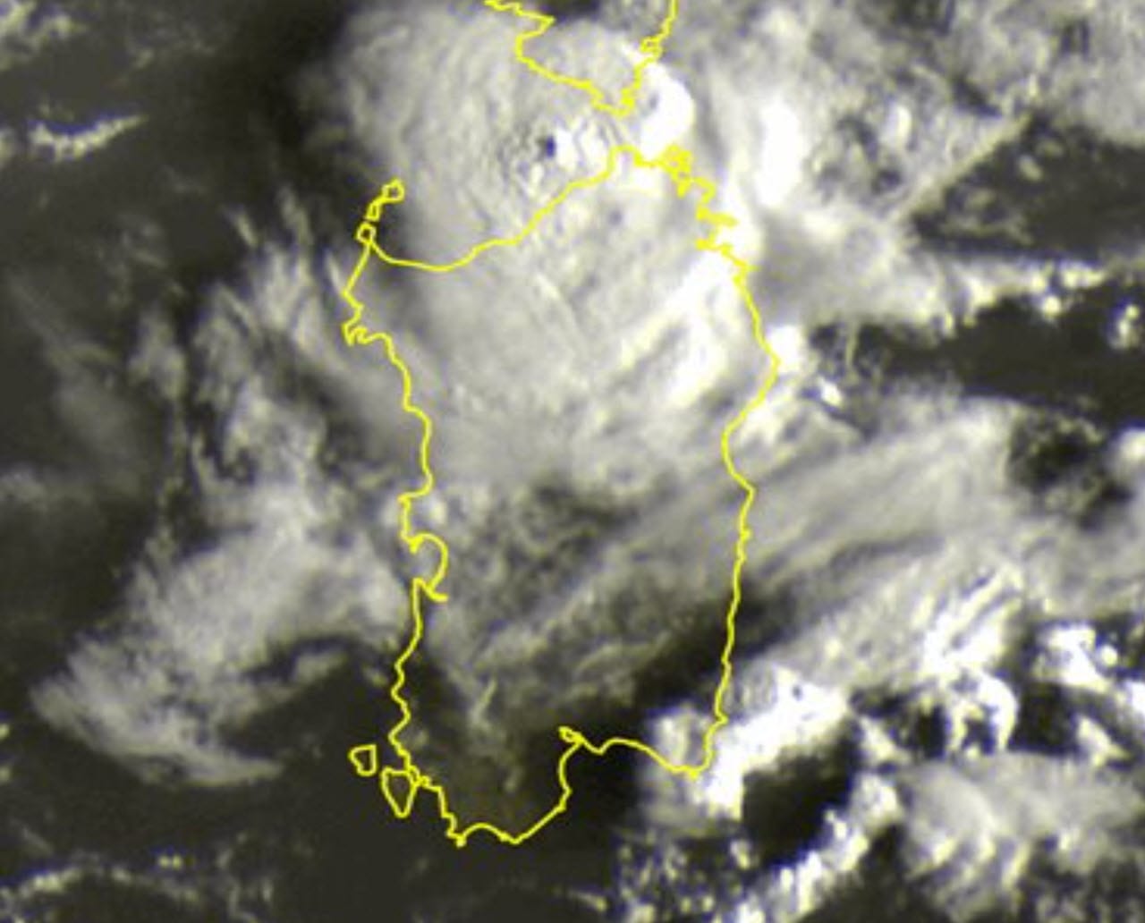 meteosat sardegna 8 15 - Gallura, La Maddalena, Orosei, Tortolì e Arbatax e non solo: temporali con meteo inclemente