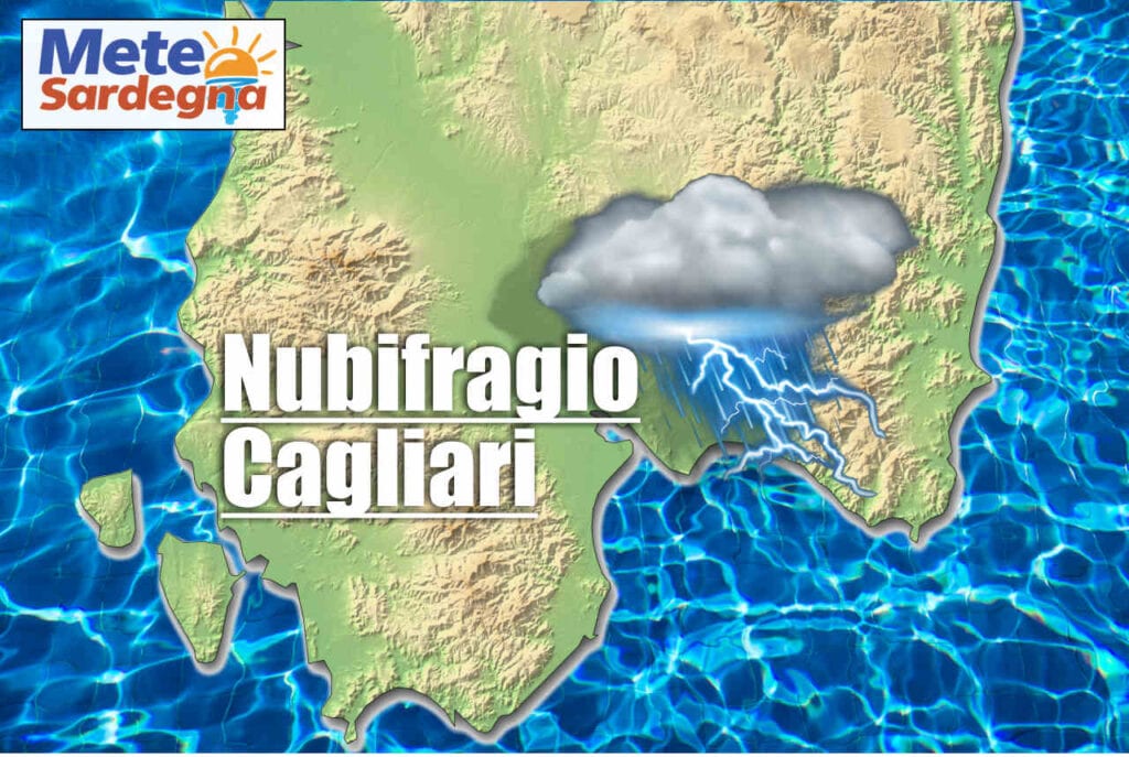 Violento nubifragio su Cagliari, come da previsioni meteo METEO SARDEGNA