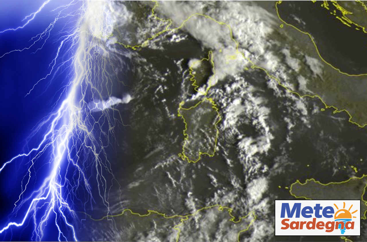 sardegna temporali e clima simil tropicale - E' notte tropicale in Sardegna: temporali sparsi. Va peggio del previsto.