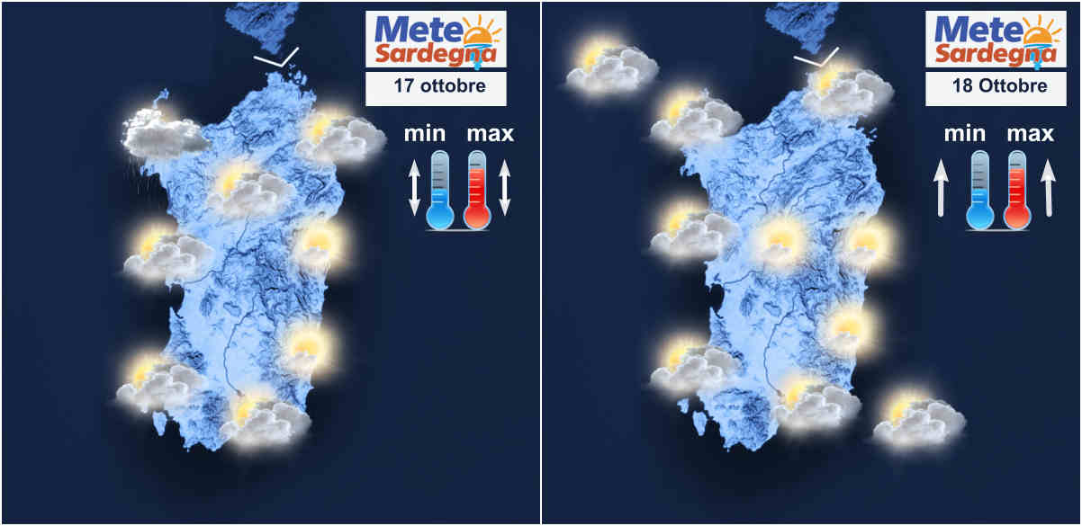 meteo sardegna 4 - Miglioramento meteo nel fine settimana, seguirà fase mite