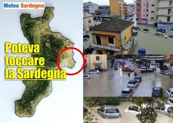 Alluvione a Crotone, in Calabria.